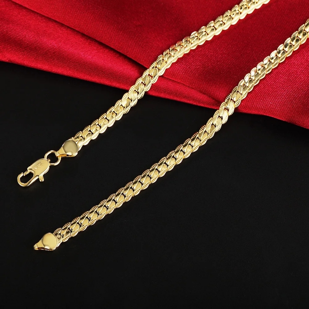 18k gold necklace 60cm - Picture 9 of 9